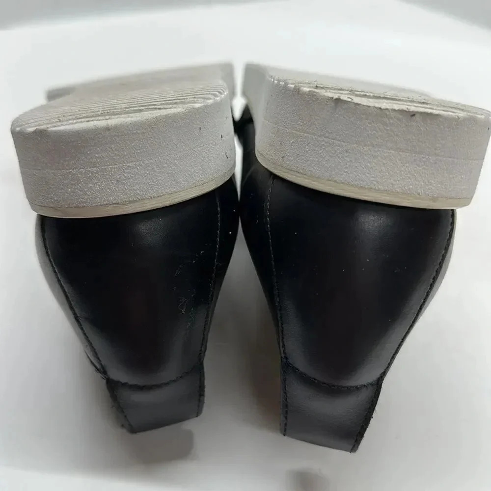 Black Slip-On Women's Shoes - Picture 8 of 12